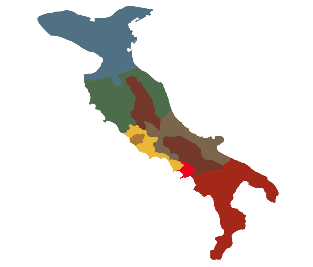 Map of Italy Vectorized